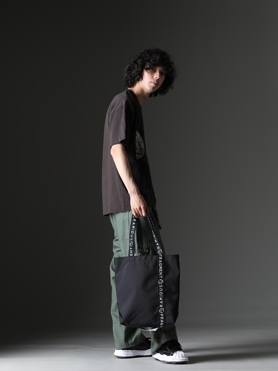 RAMIDUS 2023SS - RAMIDUS has collaborated with fragment design to create a new line of bags! Available in stores and mail order from now on! - B008003(RAMIDUS TOTE BAG (M) - 1-012