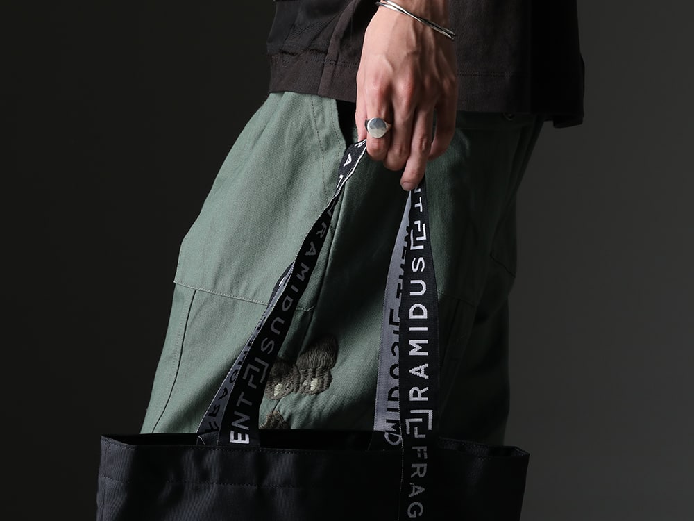 RAMIDUS 2023SS - RAMIDUS has collaborated with fragment design to create a new line of bags! Available in stores and mail order from now on! - B008003(RAMIDUS TOTE BAG (M) - 1-016