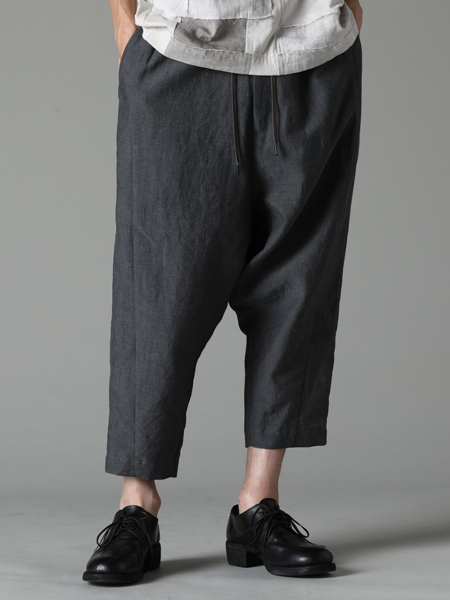 Drop crotch cropped sales pants