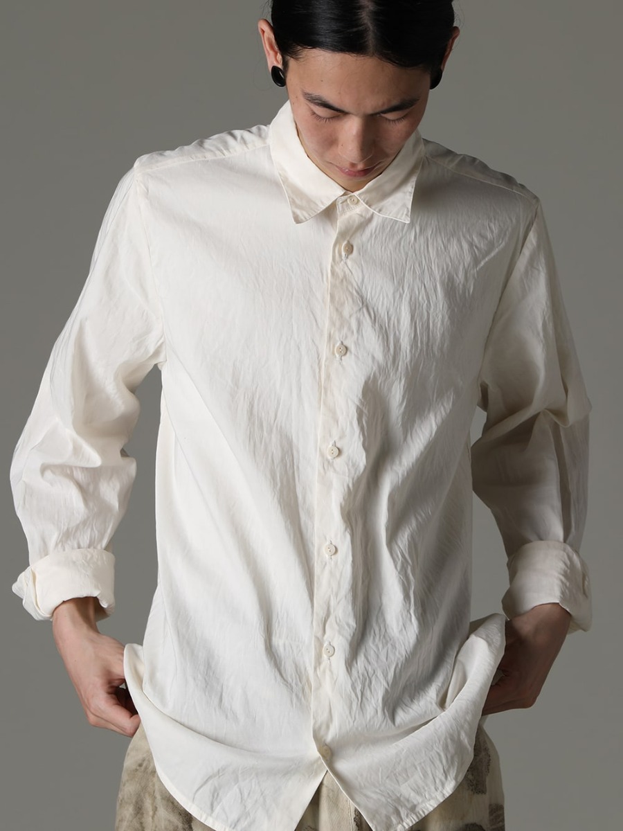 NOUSAN(ノウザン) 23SS(春夏) 随所で工夫を凝らし完成された定番シャツ  - shirt レギュラーカラーシャツ 2-001