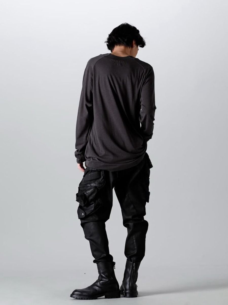 JULIUS - 839CUM4-Dark Gray(Long sleeve Cutsewn Dark Gray) - 1-007