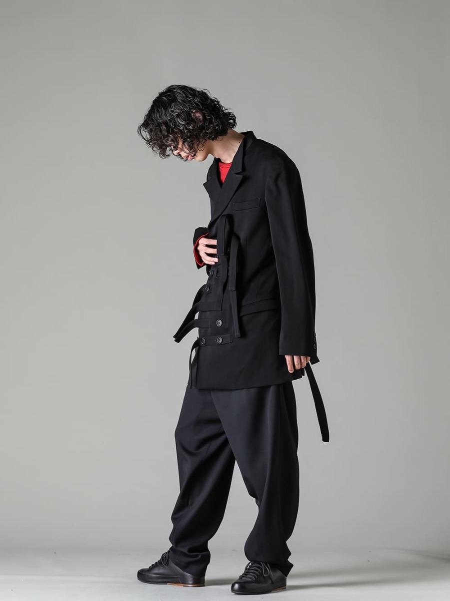 Yohji Yamamoto(ヨウジヤマモト) - 23-24AW(秋冬) コレクション スタイリング #1. 1-002