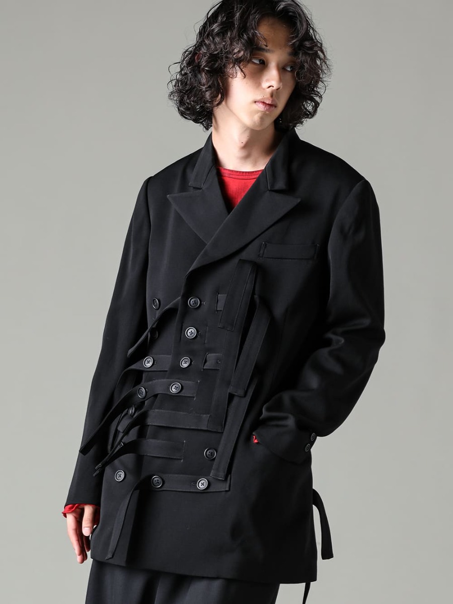 Yohji Yamamoto(ヨウジヤマモト) - 23-24AW(秋冬) コレクション スタイリング #1. 1-004