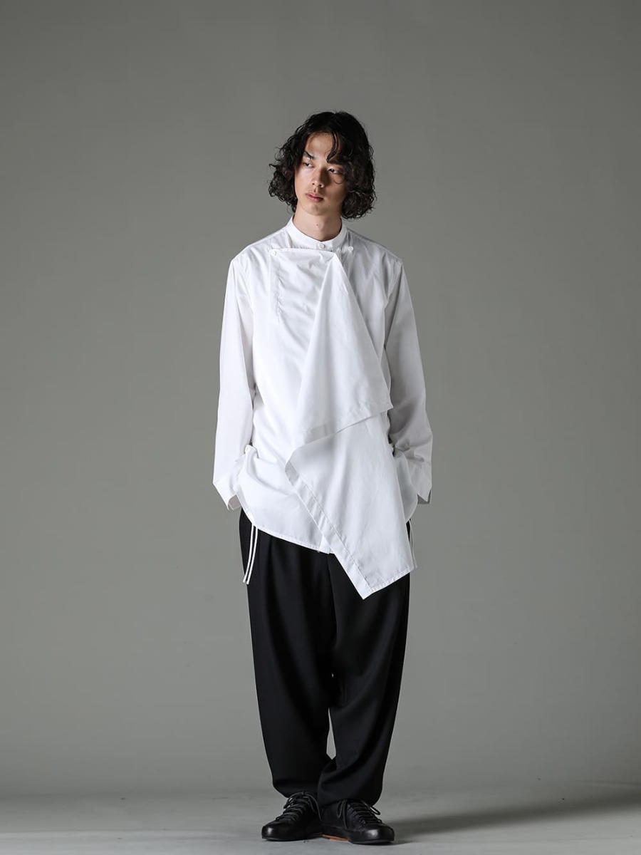 Yohji Yamamoto(ヨウジヤマモト) - 23-24AW(秋冬) コレクション スタイリング #4 4-001