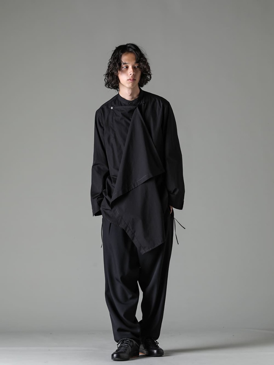 Yohji Yamamoto(ヨウジヤマモト) - 23-24AW(秋冬) コレクション スタイリング #4 4-004