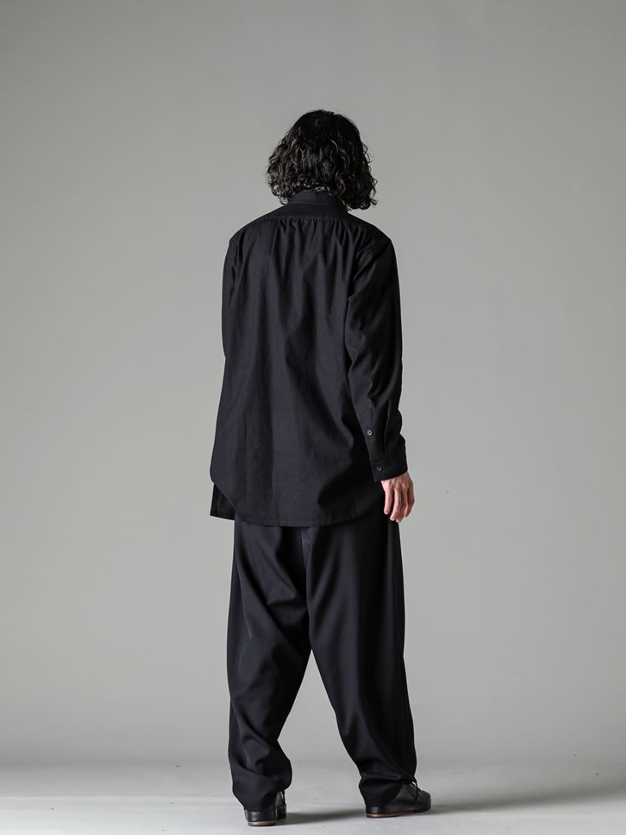 Yohji Yamamoto(ヨウジヤマモト) - 23-24AW(秋冬) コレクション スタイリング #5 5-002