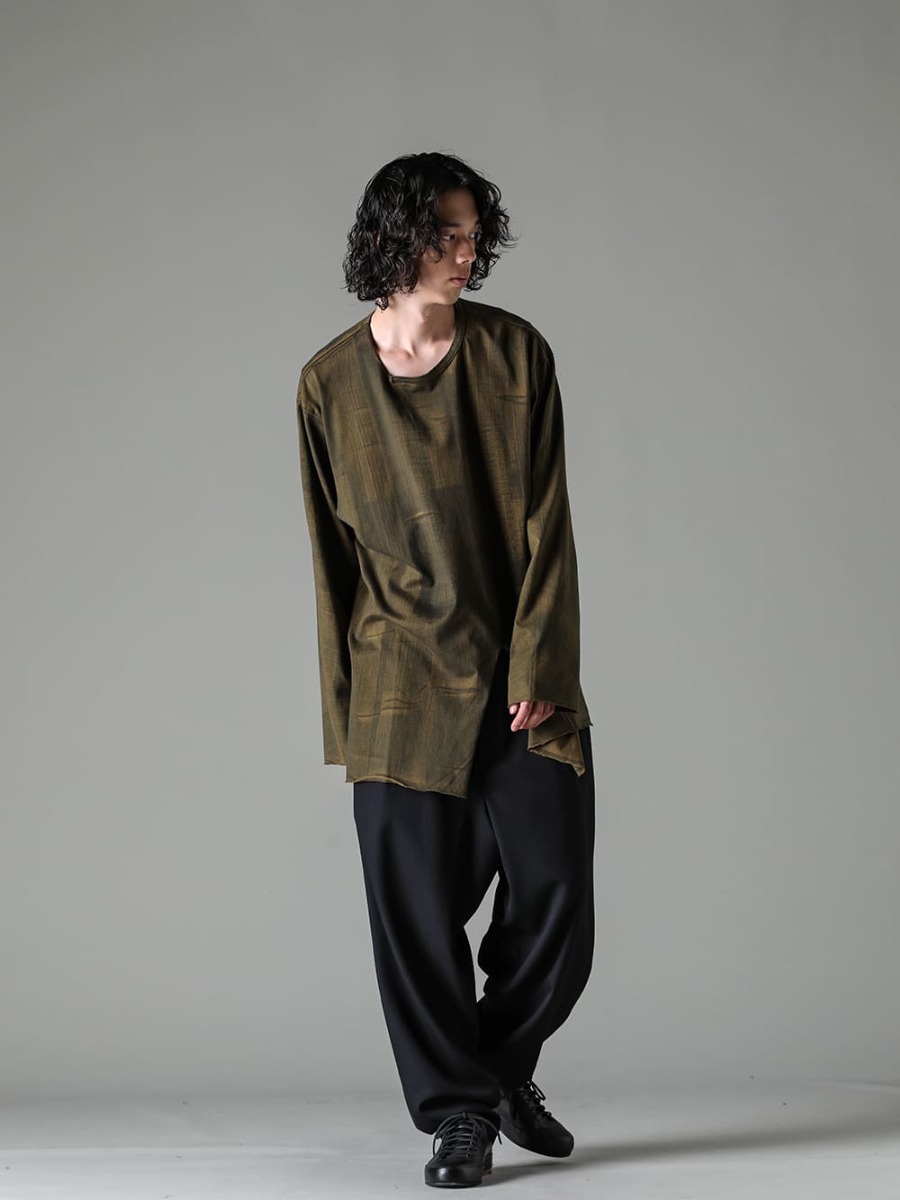 Yohji Yamamoto(ヨウジヤマモト) - 23-24AW(秋冬) コレクション スタイリング #6 6-003