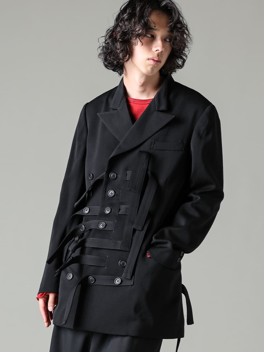 Yohji Yamamoto 2023-24AW Belted Jacket Style - FASCINATE BLOG