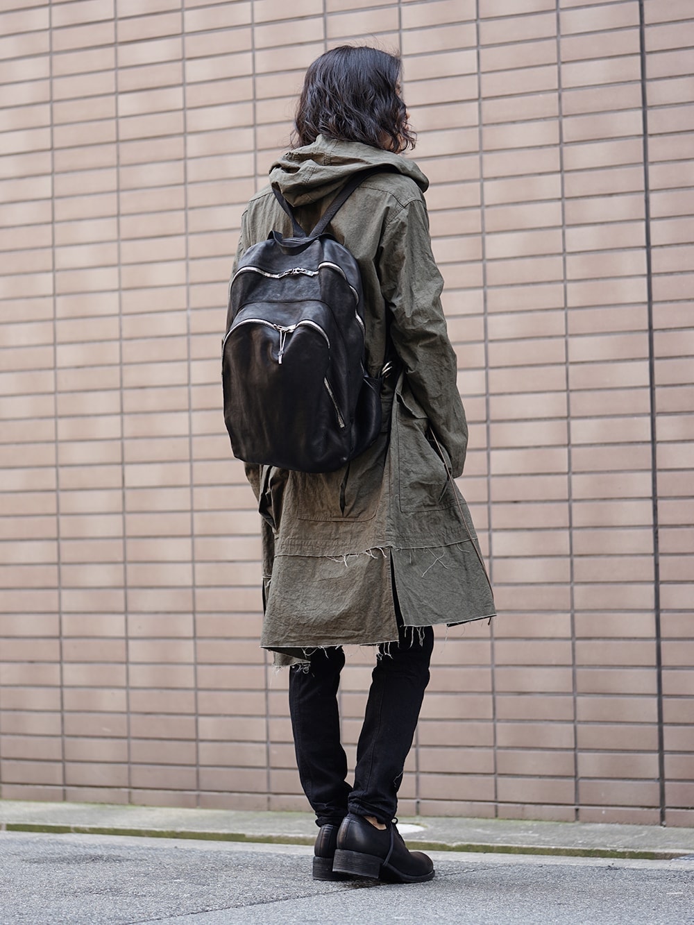 Soft Horse Leather Back Pack - DBP08 01