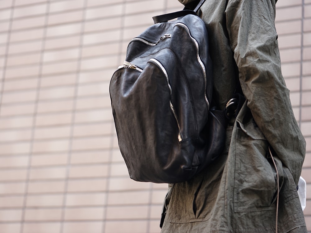 Soft Horse Leather Back Pack - DBP08 02