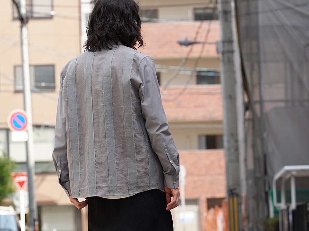 Yohji Yamamoto Damage Knit Design Cardigan Style
