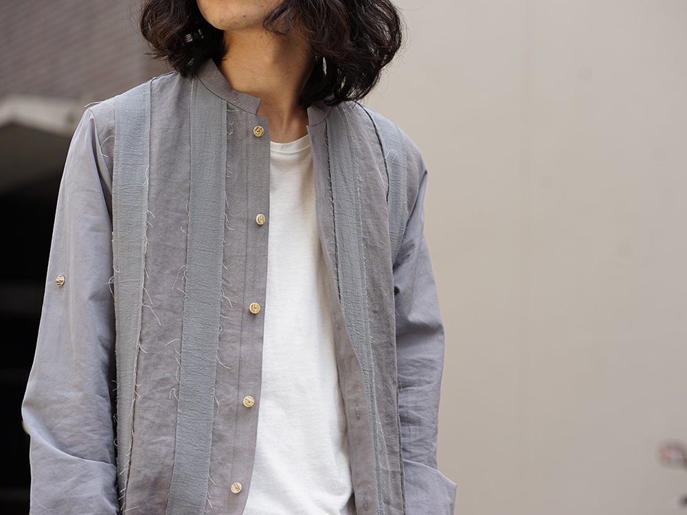 Yohji Yamamoto Damage Knit Design Cardigan Style