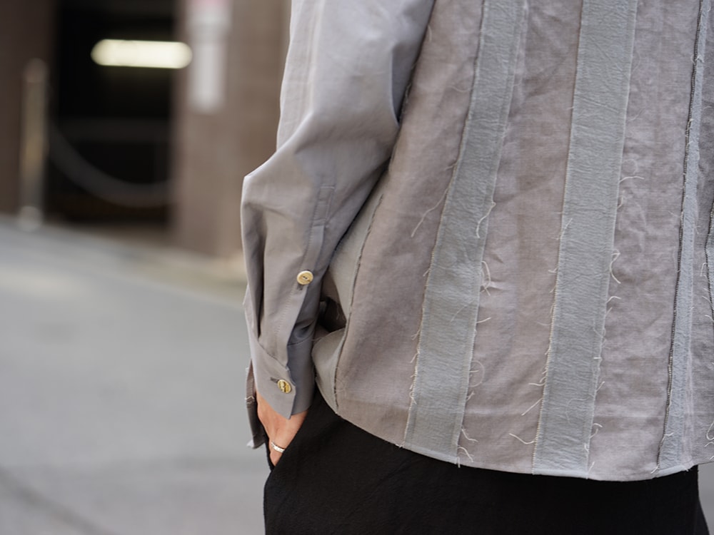 Yohji Yamamoto Damage Knit Design Cardigan Style