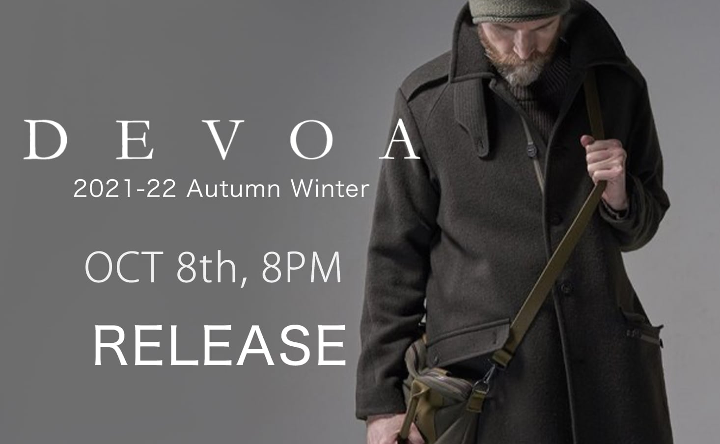 DEVOA 2021-22 AW Collection will be on sale October 8th at 8PM! - FASCINATE  BLOG