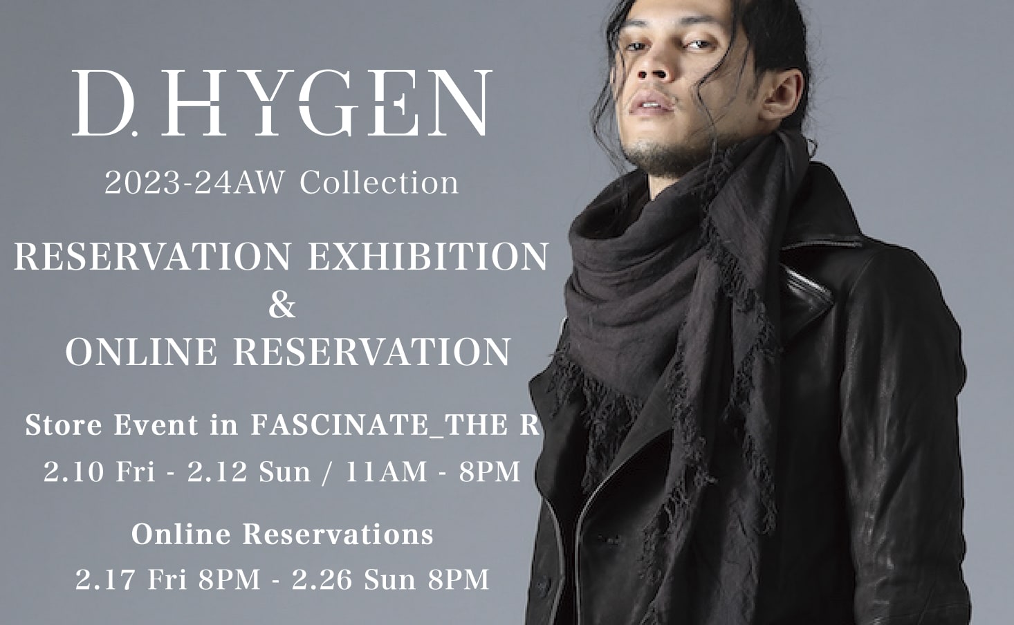 D.HYGEN 23-24AW コレクション