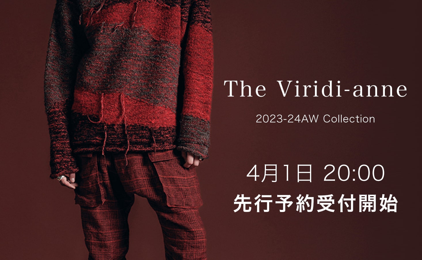 the Viridi-anne(ザヴィリジアン) 23-24AW(秋冬) ブログタイトル