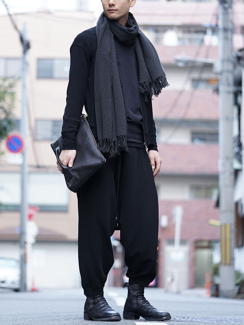 The Viridi-anne MA-1 Blouson X Double Cloth Sarouel 01