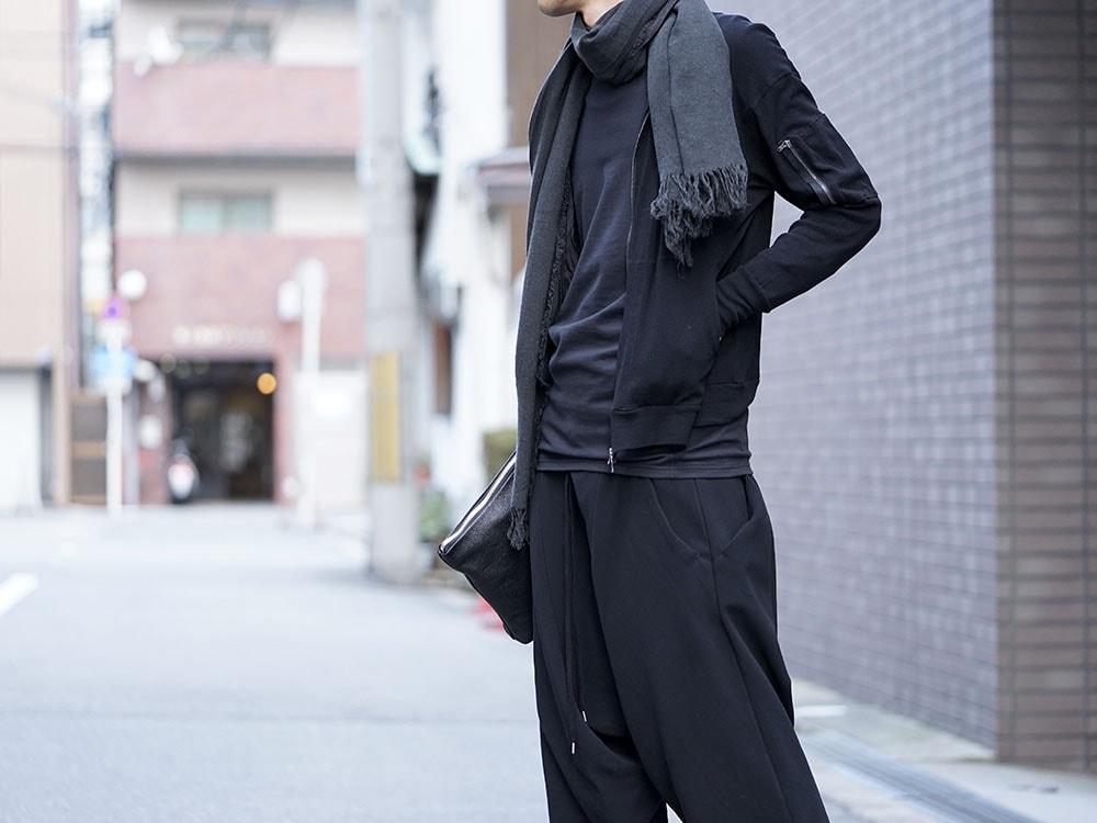 The Viridi-anne MA-1 Blouson X Double Cloth Sarouel 07