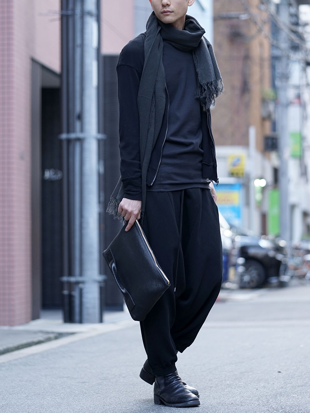 The Viridi-anne MA-1 Blouson X Double Cloth Sarouel 10