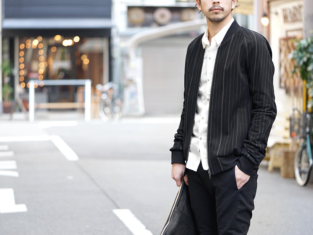 DEVOA 17SS High Neck Jacket GUIDI Calf Leather  02