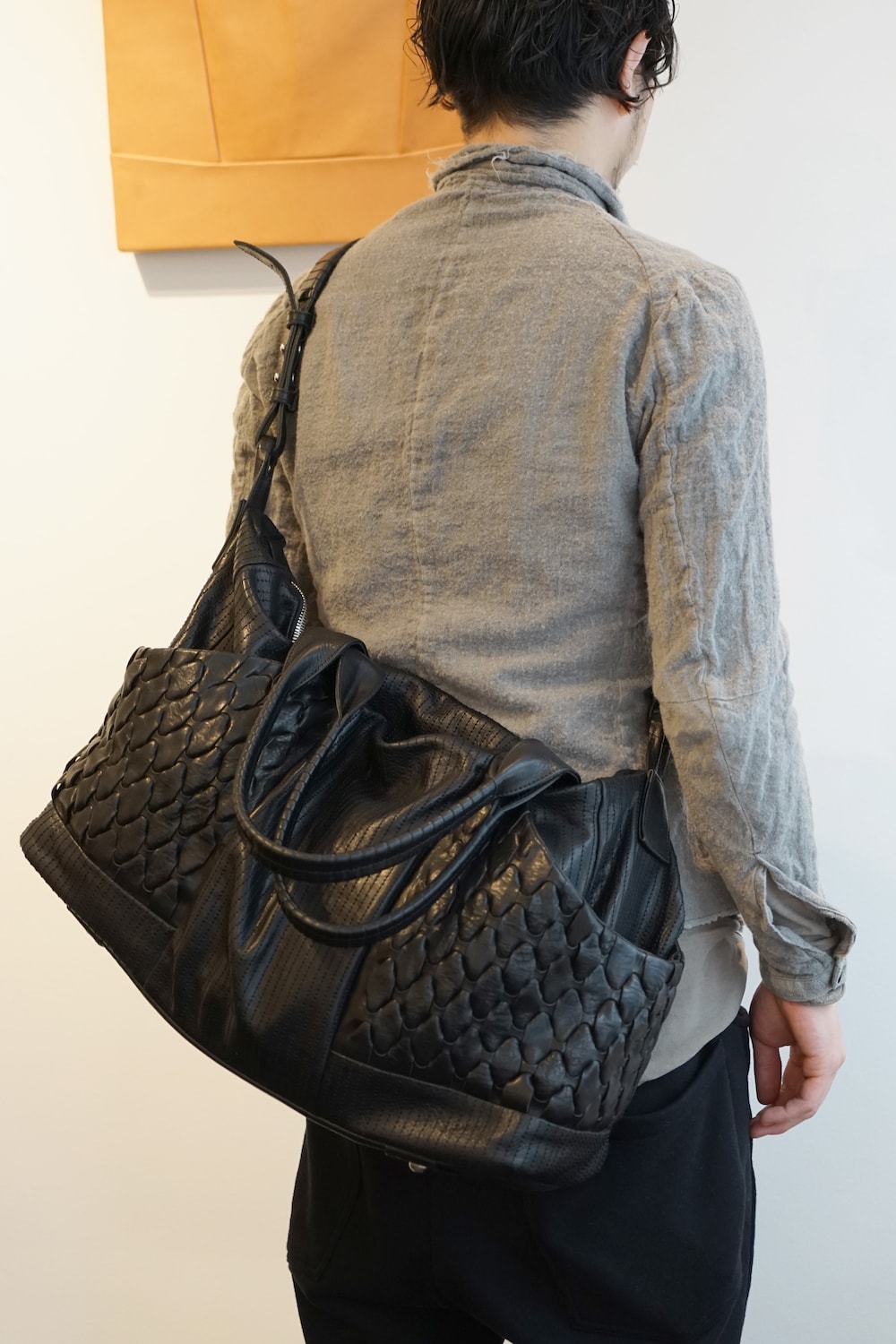 DEVOA 17SS High Neck Jacket GUIDI Calf Leather  08