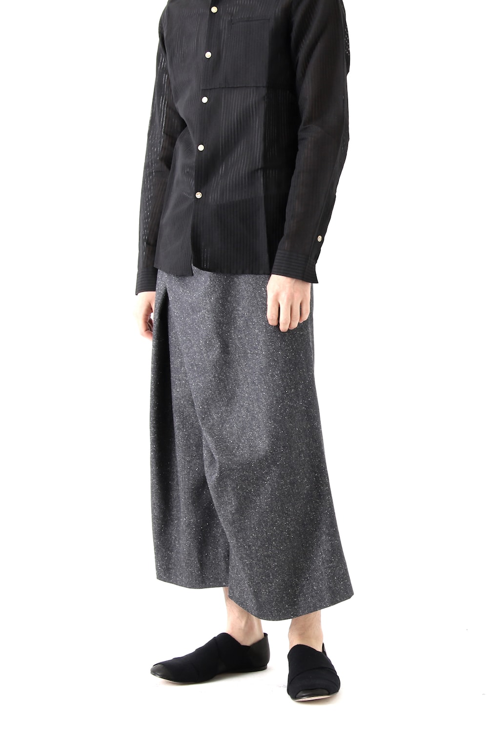 Divka - Silk Noil Denim Pants