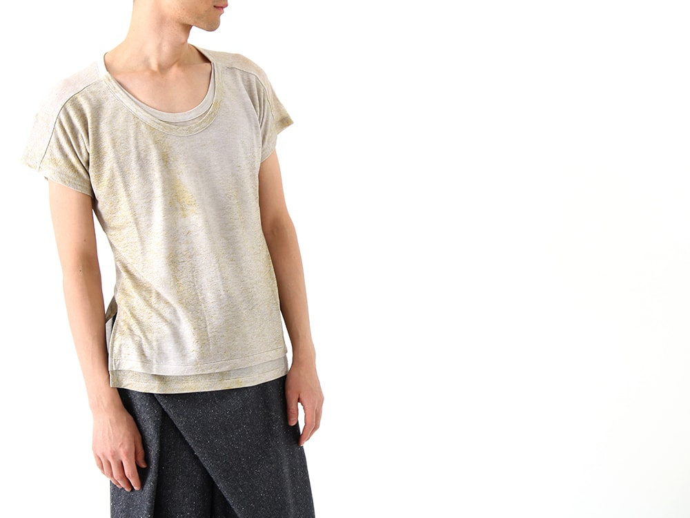 Divka - 30 Tencel jersey “Gradation” Print T-shirt