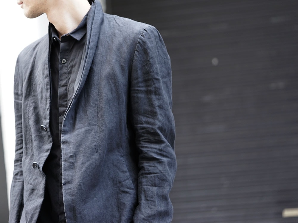 The Viridi-anne Washed Linen Jacket X Cropped Pants 05