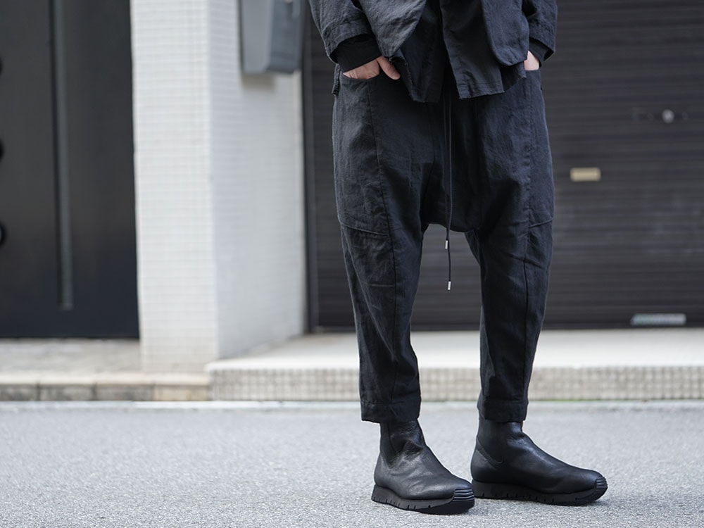 The Viridi-anne Washed Linen Jacket X Cropped Pants 09