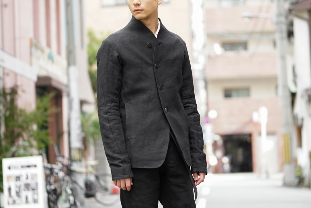 17SS DEVOA Coat Bio-processing Washi シャツ-