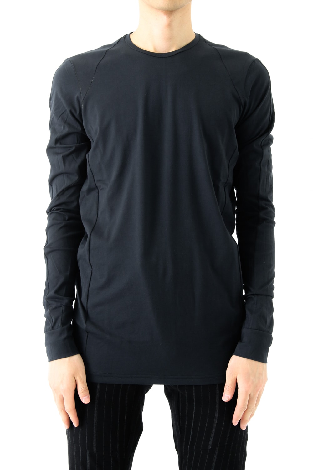 DEVOA - Long Sleeve Cut Sew 80/2 Cotton Jersey