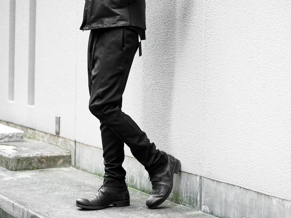 DEVOA 17SS High Neck Jacket GUIDI Calf Leather - FASCINATE BLOG