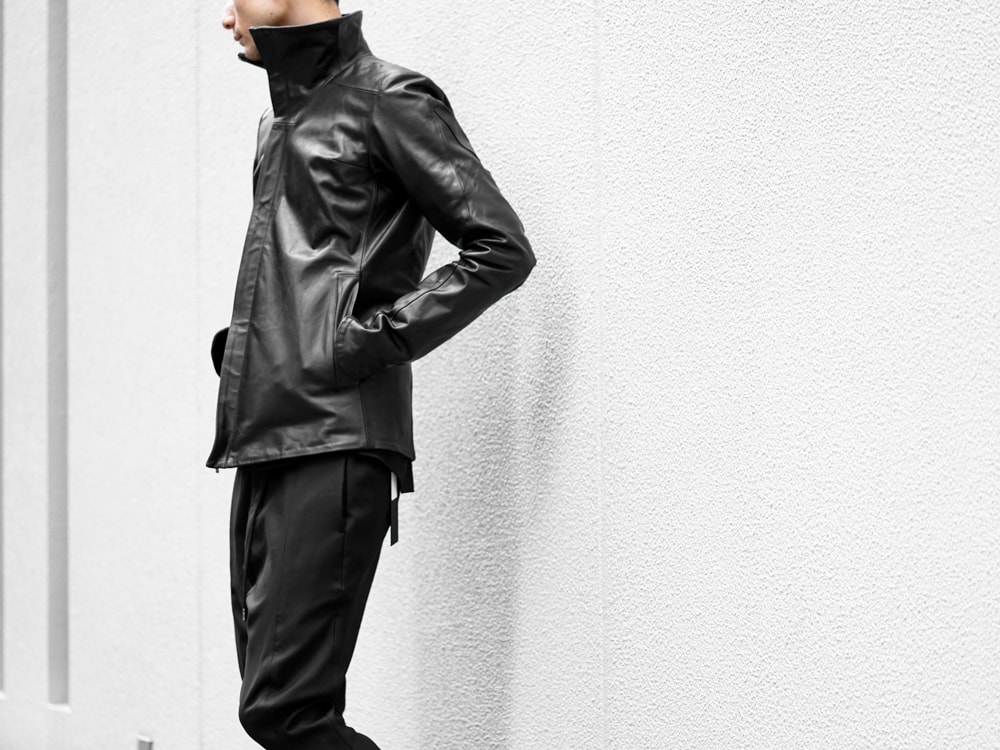 DEVOA 17SS High Neck Jacket GUIDI Calf Leather 03 DEVOA 17SS High Neck Jacket GUIDI Calf Leather 03