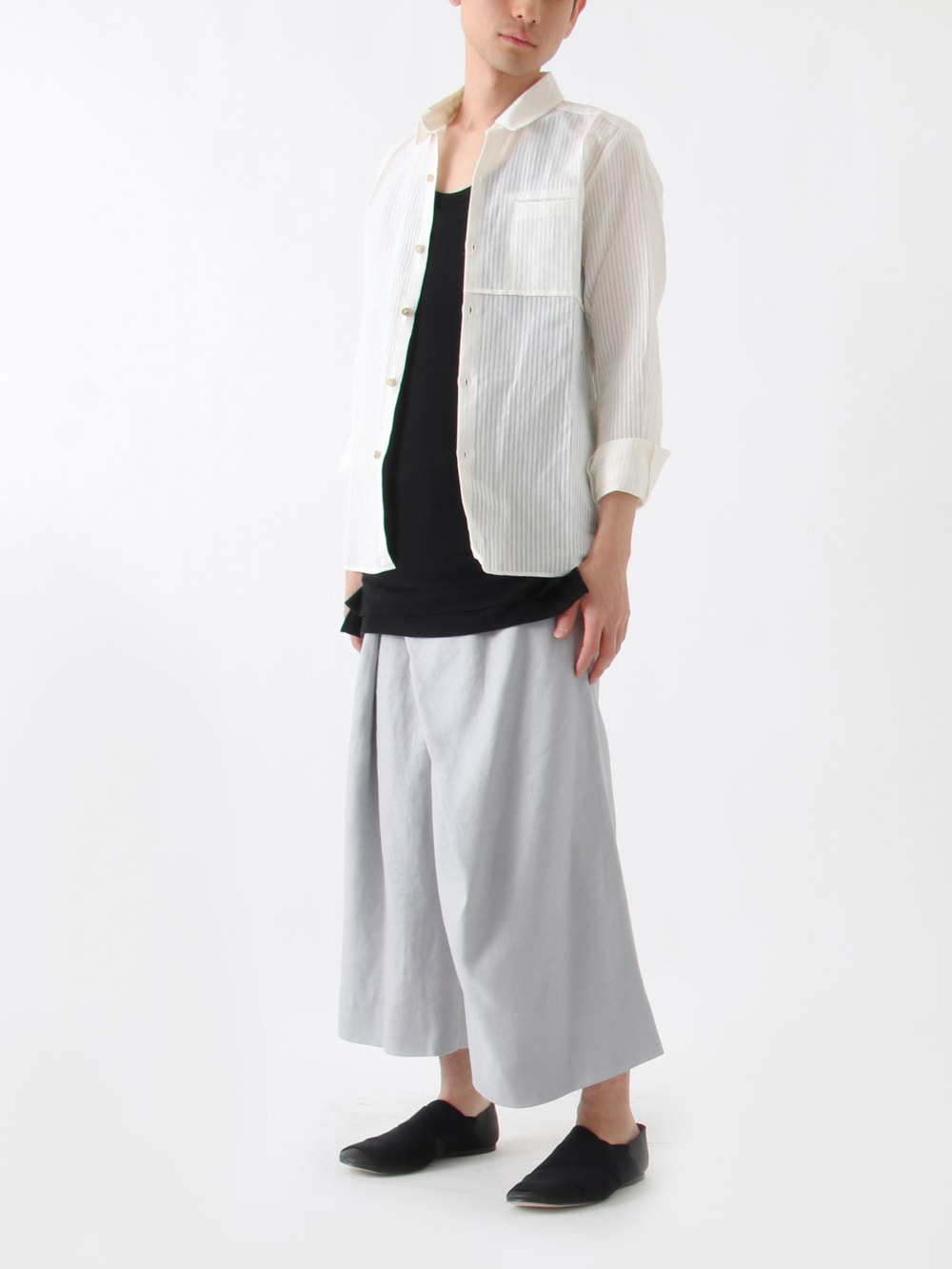 Divka - 30 Tencel jersey “Gradation” Print Tank-top Divka - 30 Tencel jersey “Gradation” Print Tank-top