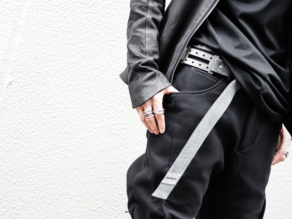 Saddam Teissy - Buffalo Calf Leather Iron Belt 05 Saddam Teissy - Buffalo Calf Leather Iron Belt 05