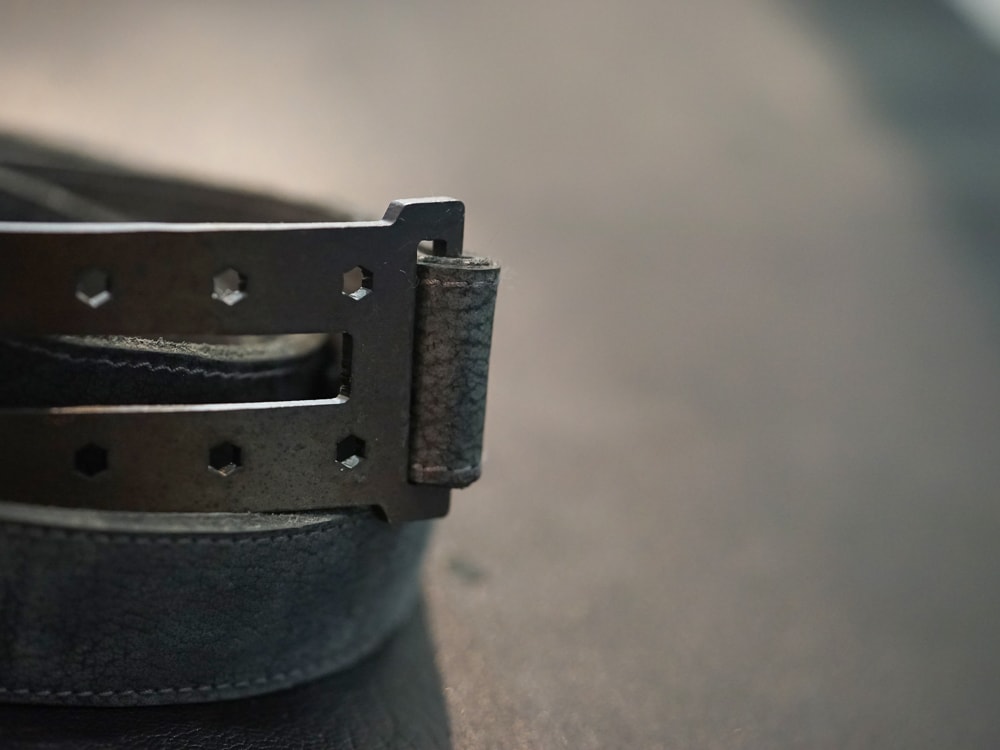 Saddam Teissy - Buffalo Calf Leather Iron Belt 01 Saddam Teissy - Buffalo Calf Leather Iron Belt 01