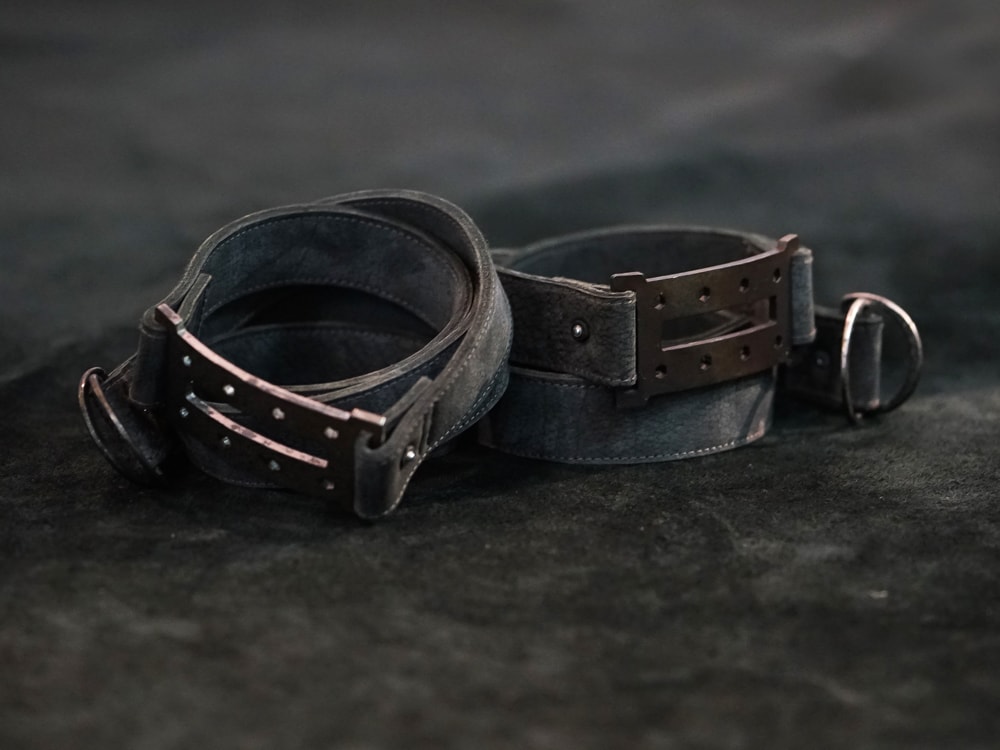 Saddam Teissy - Buffalo Calf Leather Iron Belt 03 Saddam Teissy - Buffalo Calf Leather Iron Belt 03