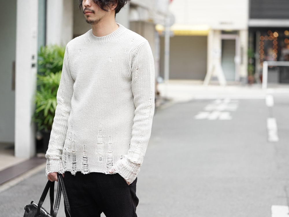 DEVOA 17SS High Neck Jacket GUIDI Calf Leather  02