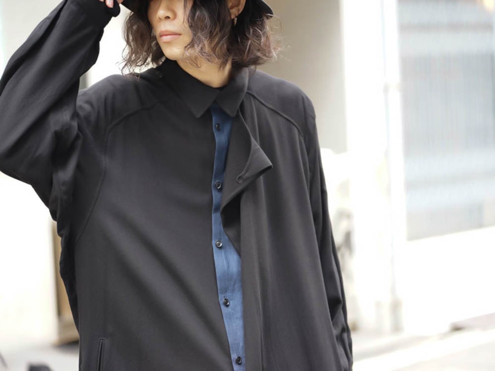 Yohji Yamamoto 2017 Spring Shirt Coat Style 05 Yohji Yamamoto 2017 Spring Shirt Coat Style 05