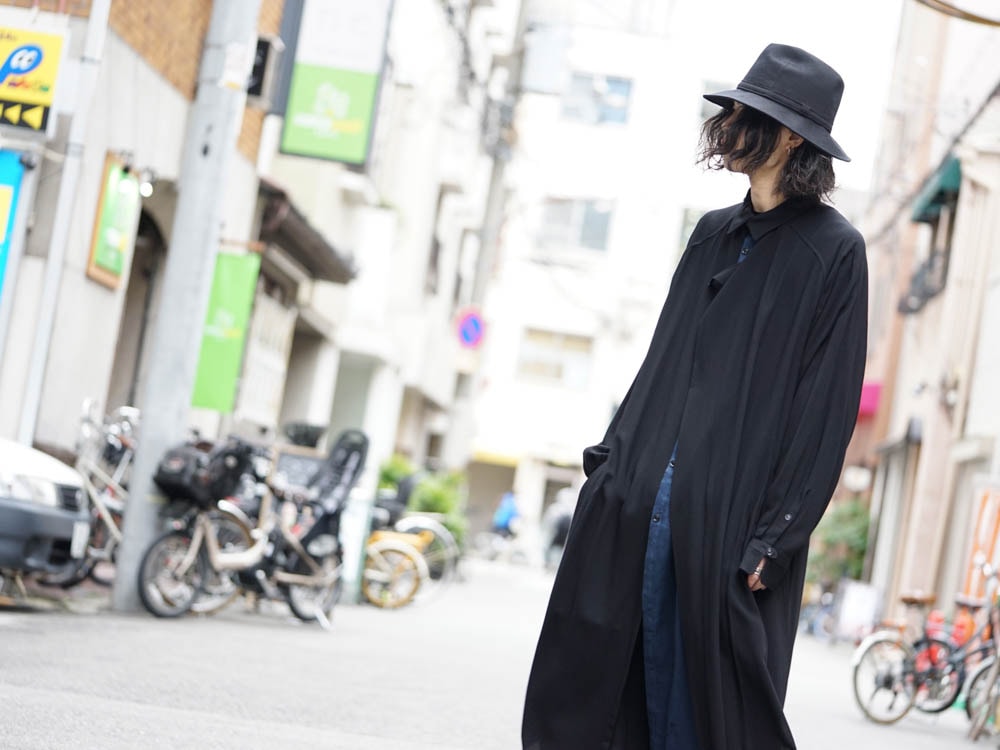 Yohji Yamamoto 2017 Spring Shirt Coat Style 05 Yohji Yamamoto 2017 Spring Shirt Coat Style 05