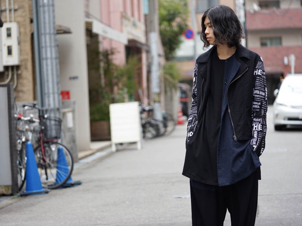 Yohji Yamamoto 2017 Spring BLUE×BLACK Style 05 Yohji Yamamoto 2017 Spring BLUE×BLACK Style 07
