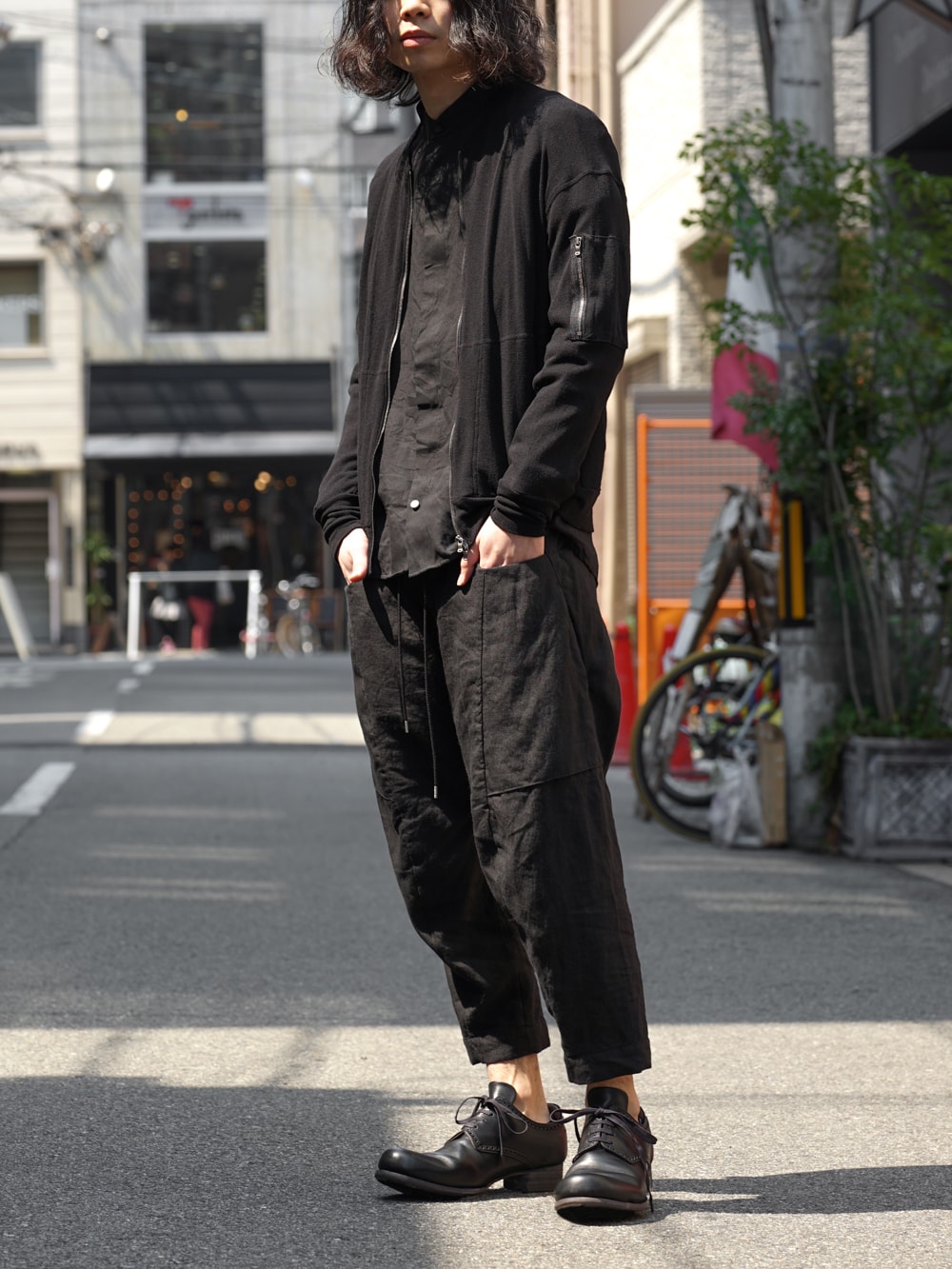 The Viridi-anne 17ss Cotton Linen MA-1 Blouson - FASCINATE BLOG