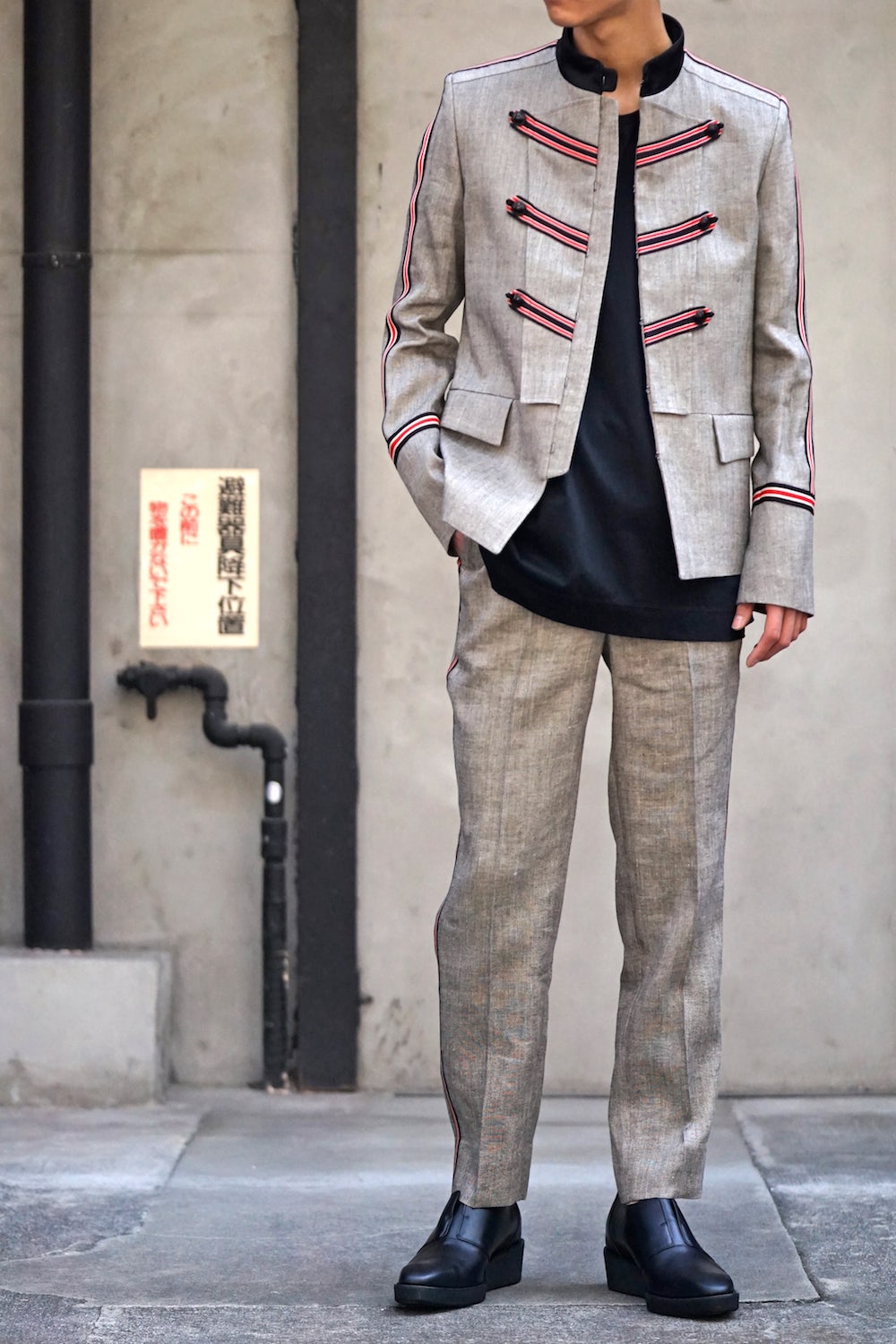 Galaabend 18SS [ Linen Lame Ox Set Up ] - FASCINATE BLOG