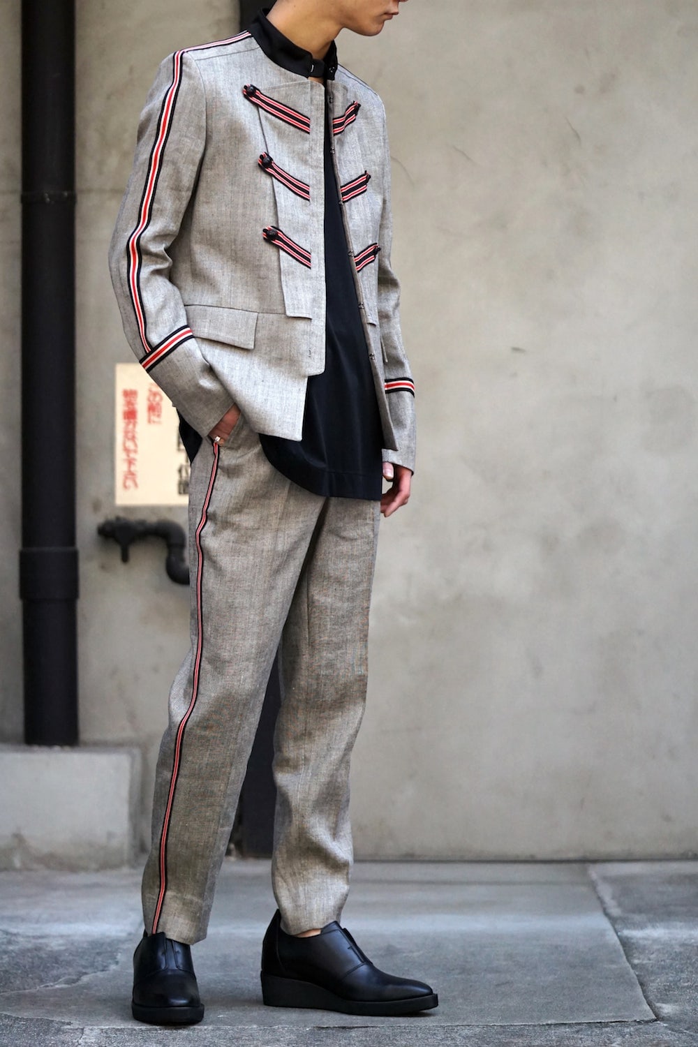 Galaabend 18SS [ Linen Lame Ox Set Up ] - FASCINATE BLOG