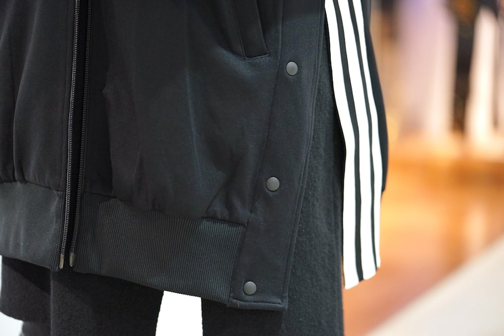 Y-3 [ M 3 STP Matt Track Snap Jacket ] Sporty Mix Styling