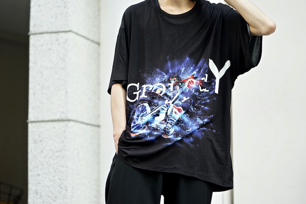 超安い】 ground y 仮面ライダーコラボTシャツ ヨウジヤマモト