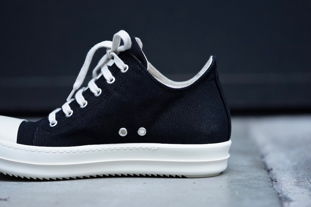 Rick owens low on sale canvas