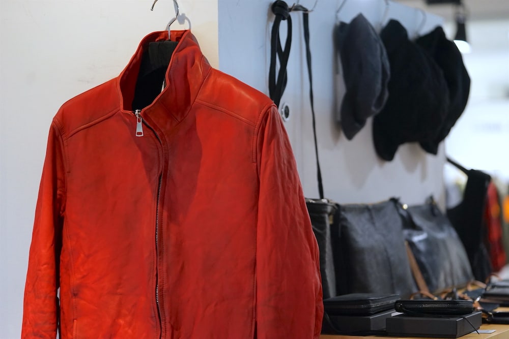 wjk [ Stand collar single leather blouson ] - FASCINATE BLOG