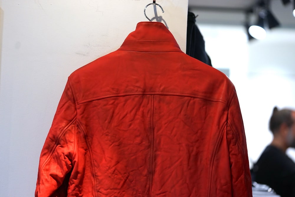 wjk [ Stand collar single leather blouson ] - FASCINATE BLOG